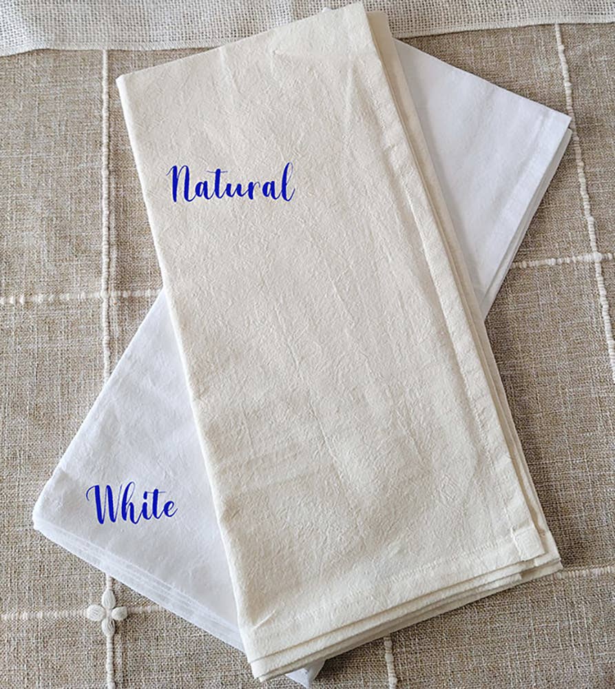 Sycamore Creek Makers - Maybe Swearing Will Help funny kitchen flour sack towel