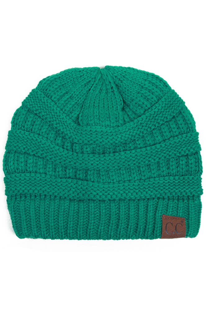 Hana - C.C Best Selling Cable Knit Classic Beanie Winter Hat