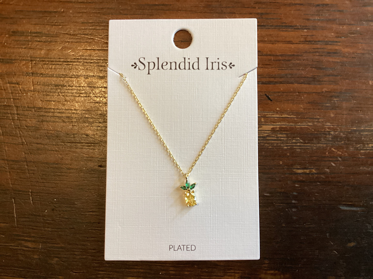 Pineapple Pendant | Necklace