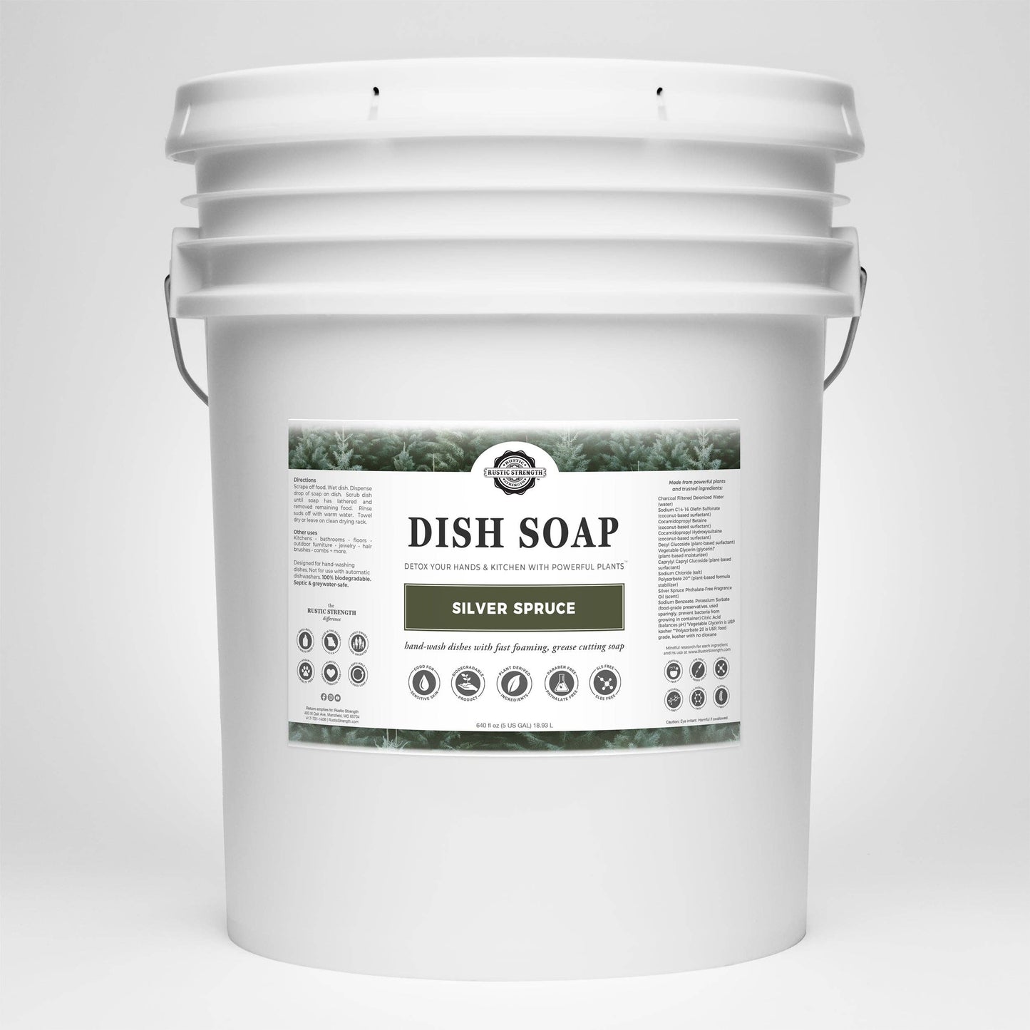 Rustic Strength - Dish Soap - Winter Scents