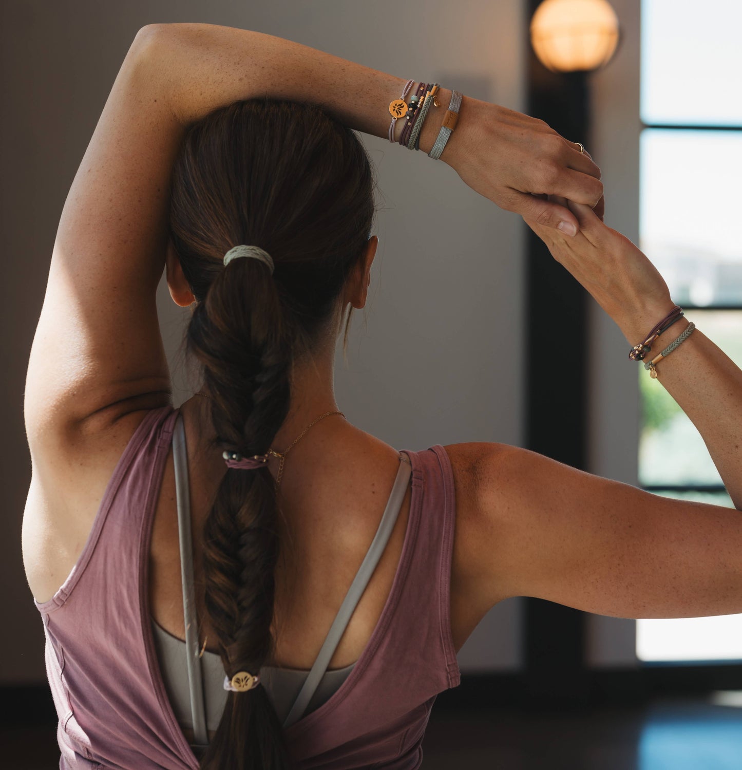 K'Lani hair tie bracelets - Breathe Hair Tie Bracelets