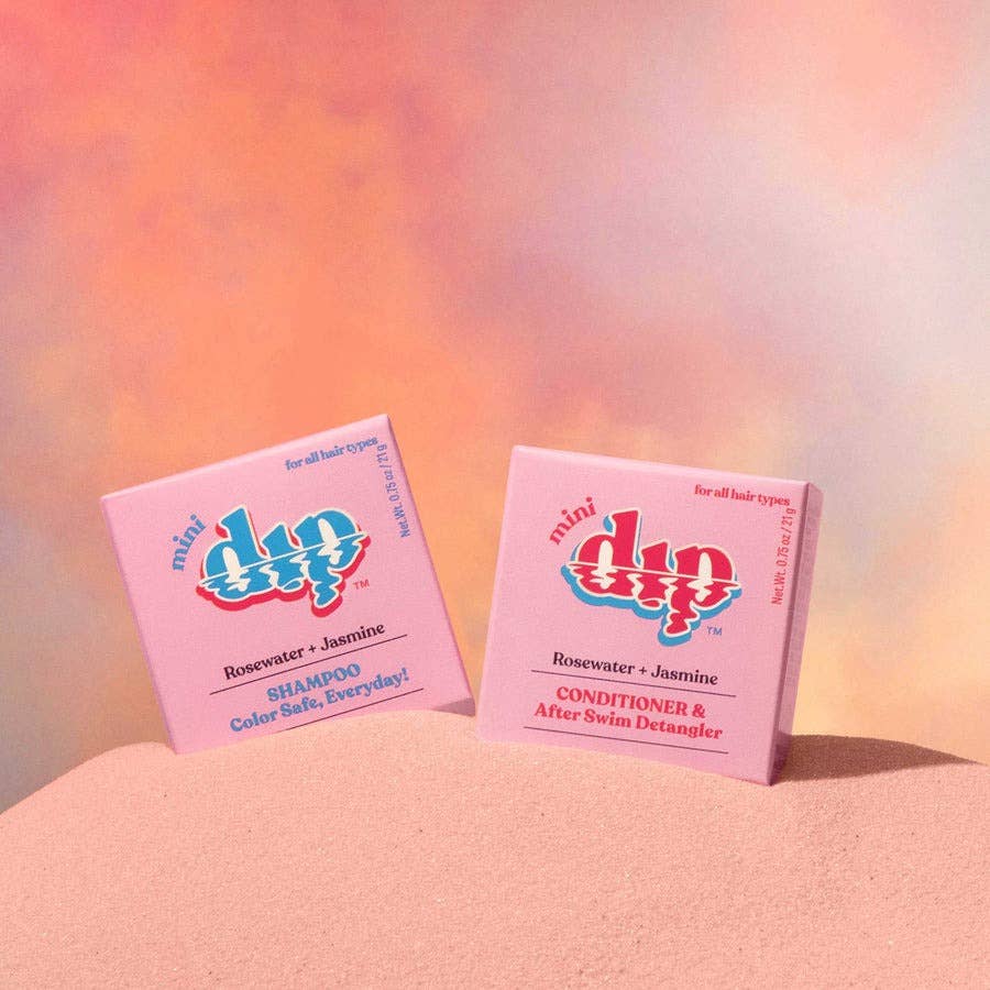 Dip - Mini Dip Conditioner & After Swim Detangler - Rosewater & Ja: 0.75 oz