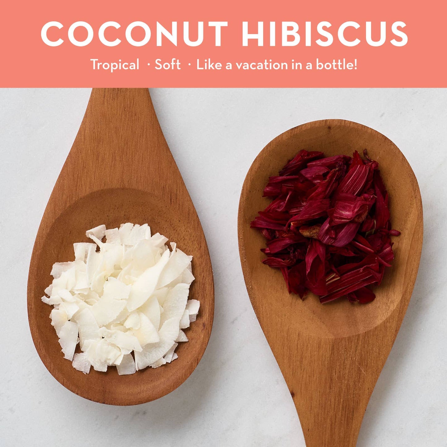 2oz Coconut Hibiscus Travel Candle Tin