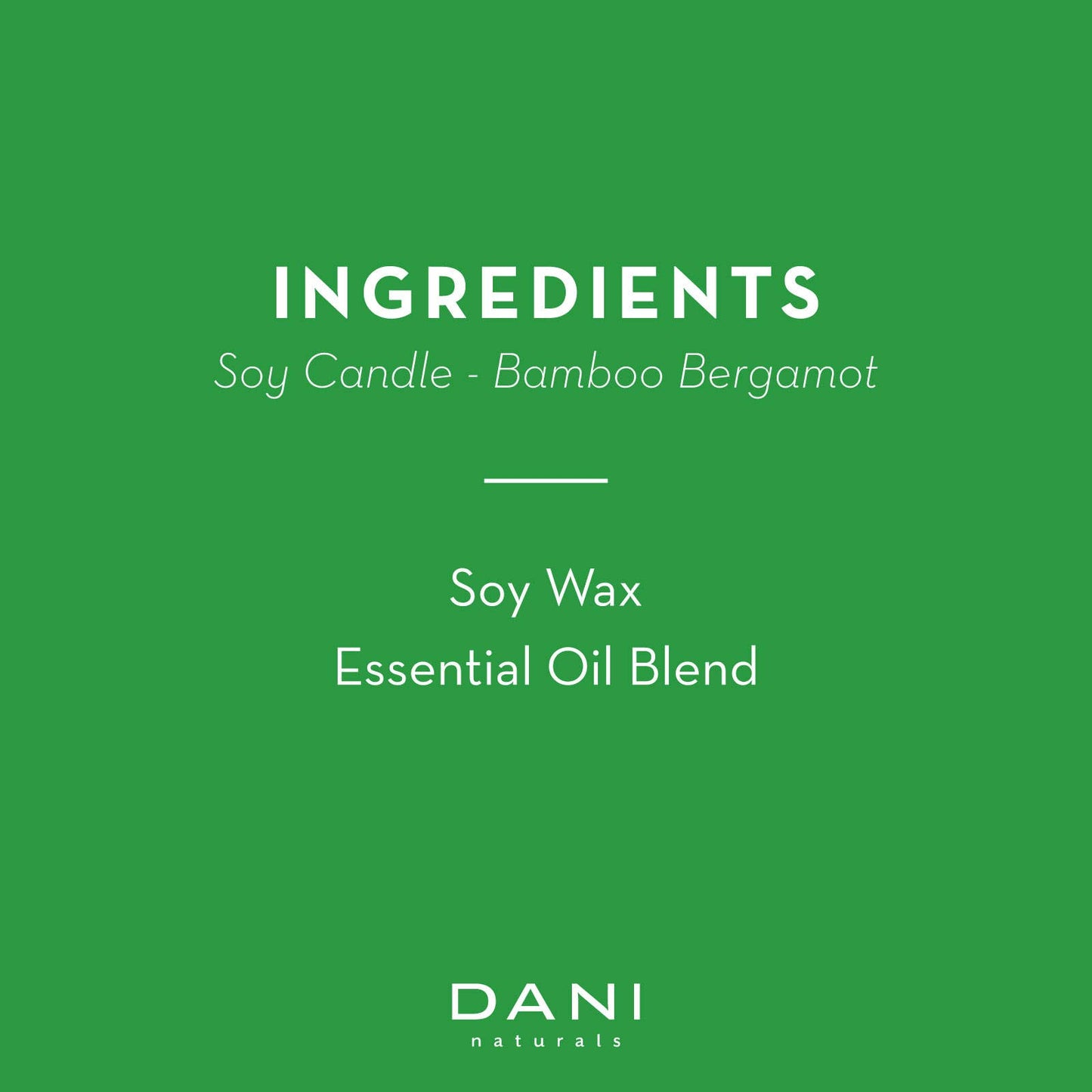 2oz Bamboo Bergamot Travel Candle Tin