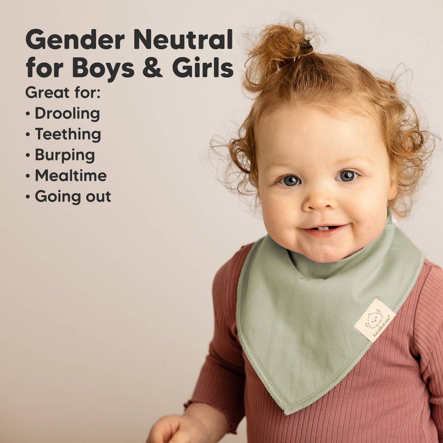 Baby Bandana Drool Bibs | Asstd.
