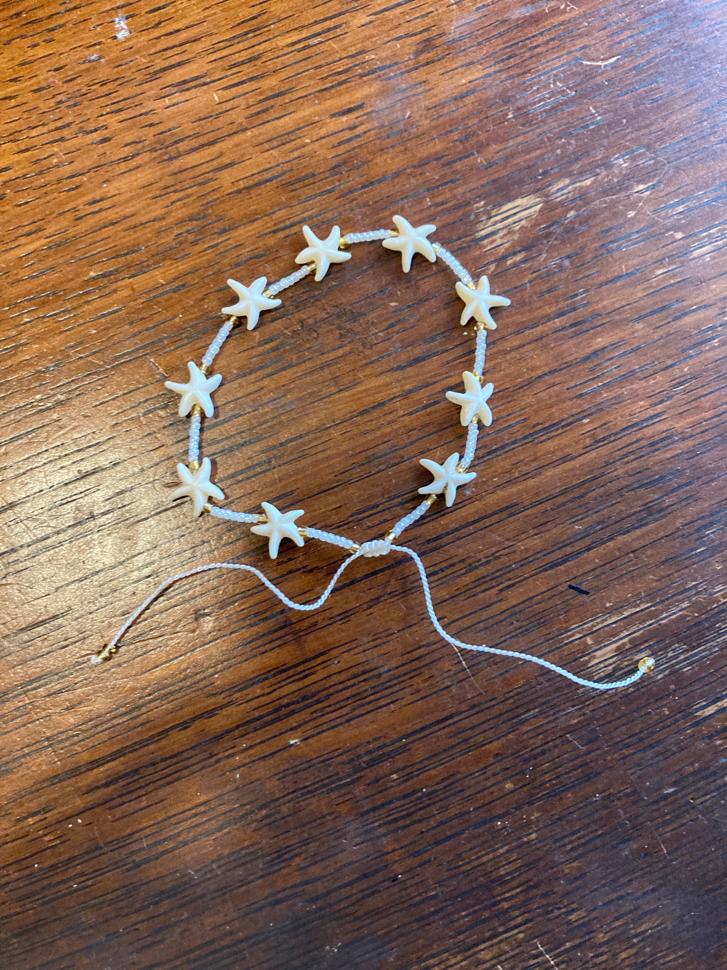 Beaded Seashell Bracelets | Adjustable