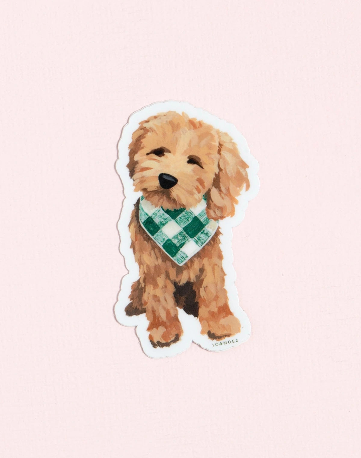 Golden Doodle Decal Sticker