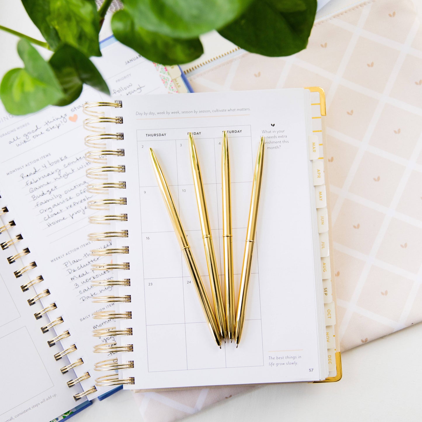 The Daily Grace Co - Gold Pens