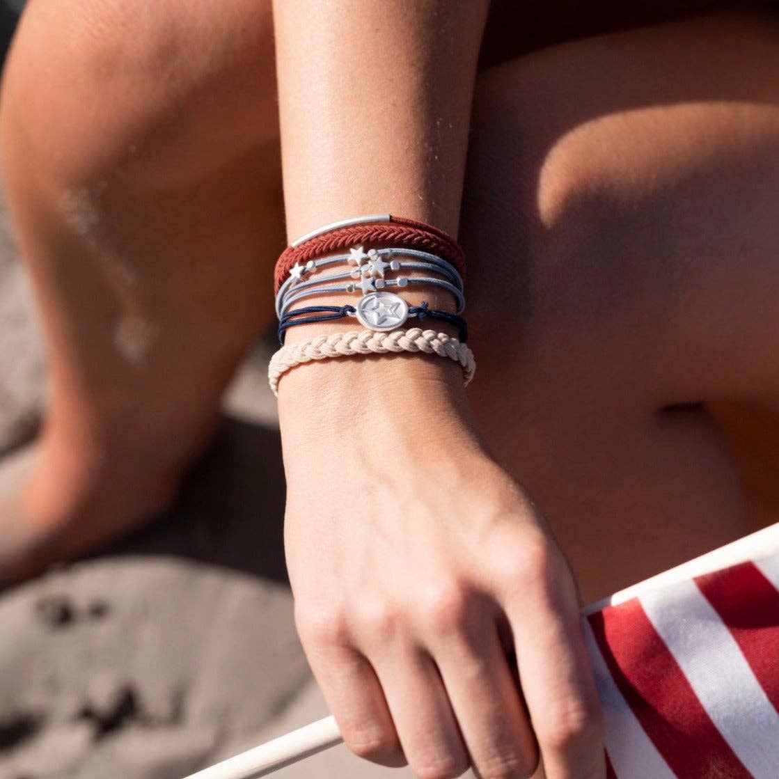 K'Lani hair tie bracelets - Brave