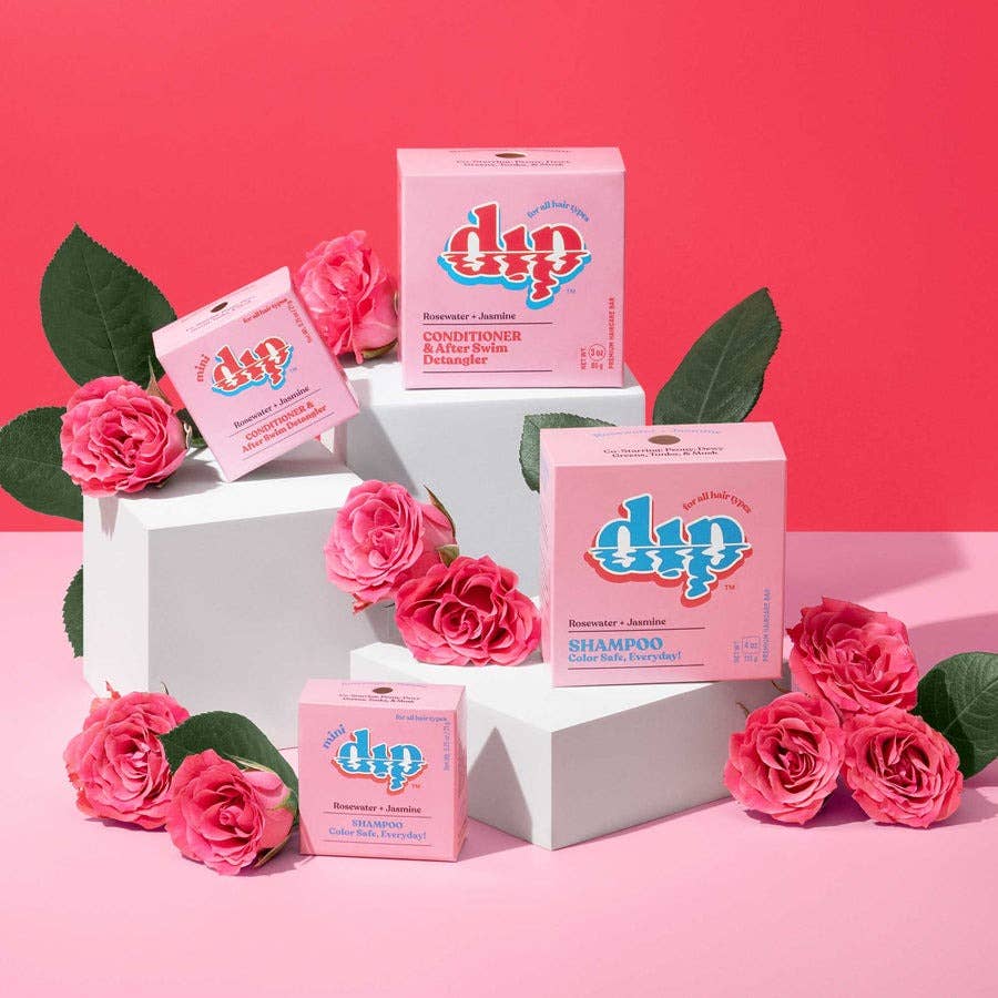 Dip - Mini Dip Color Safe Shampoo Bar for Every Day - Rosewater &: 0.75 oz