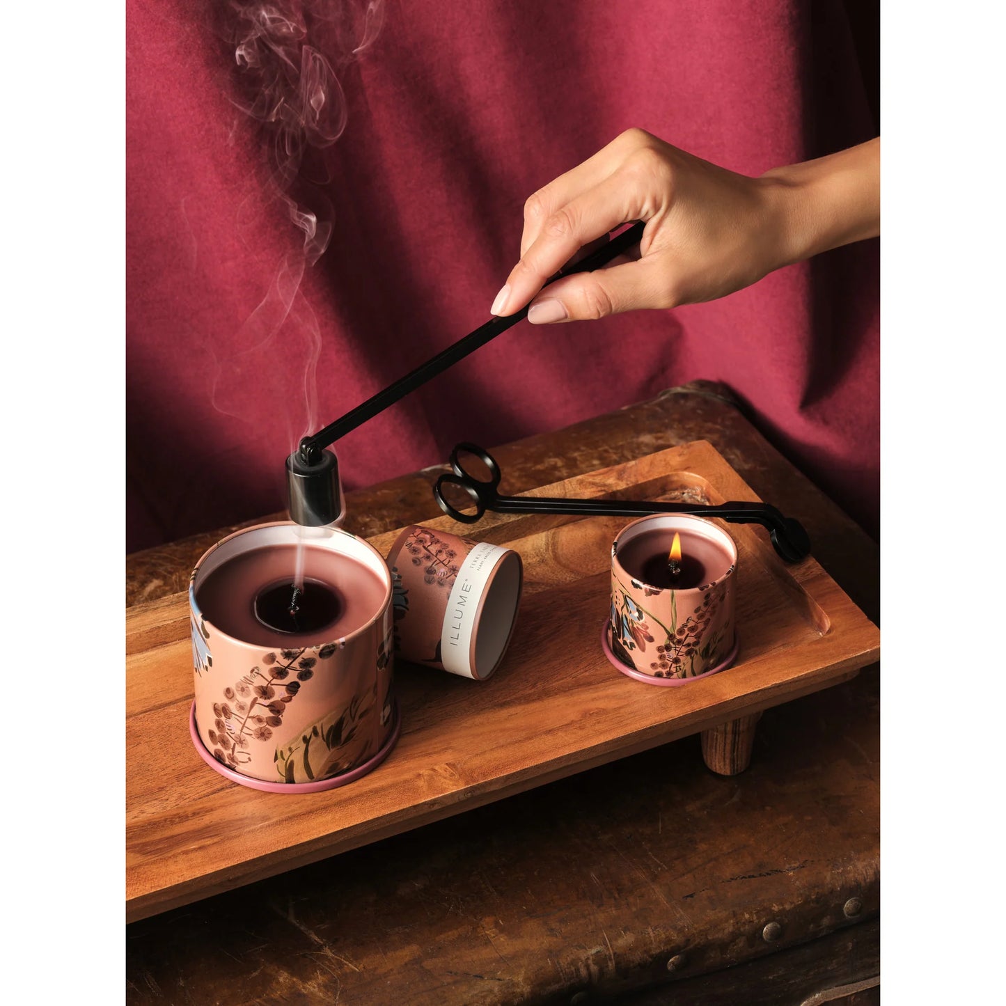 Matte Black Candle Wick Trimmer