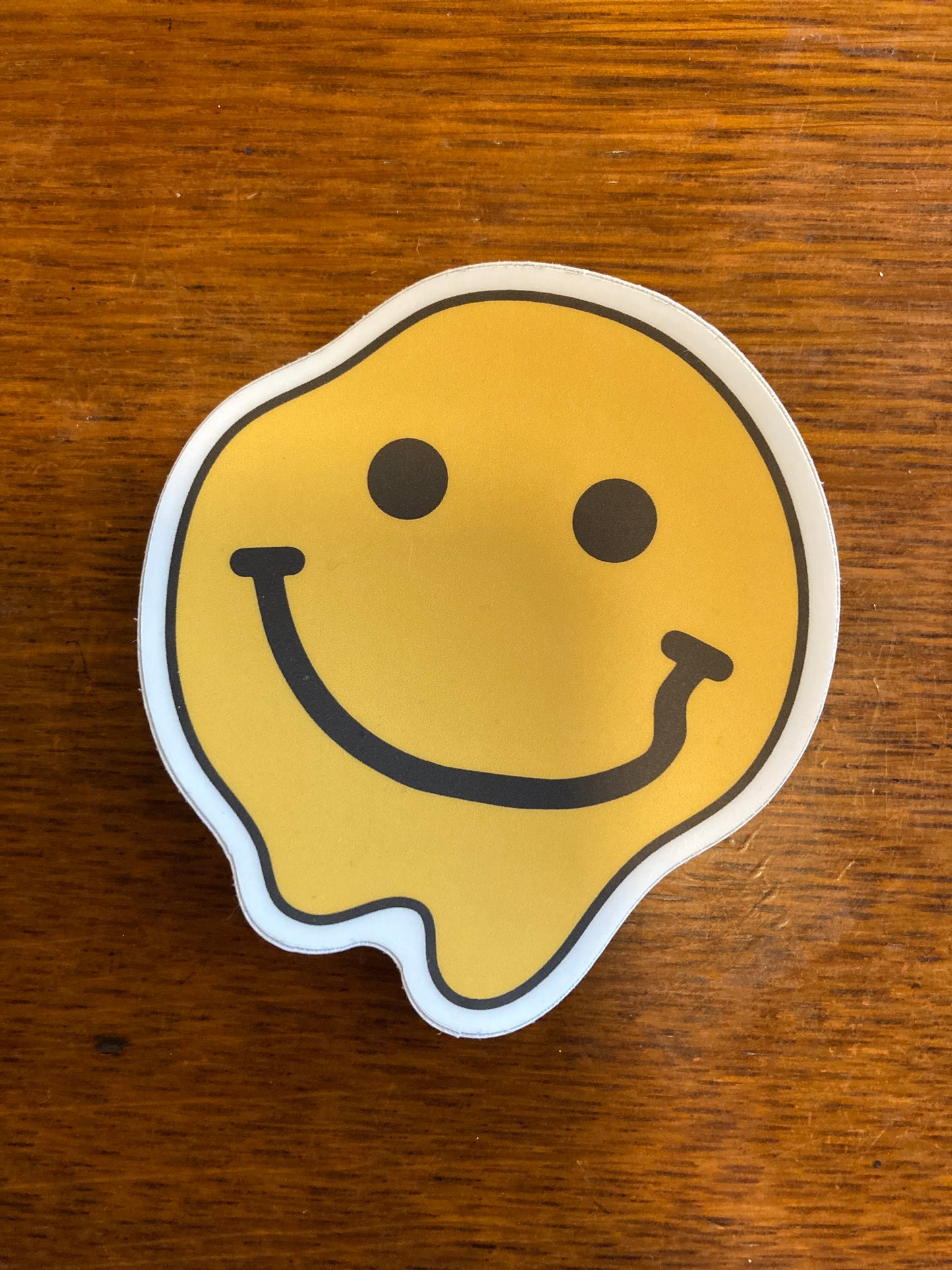 Melting Smiley Sticker