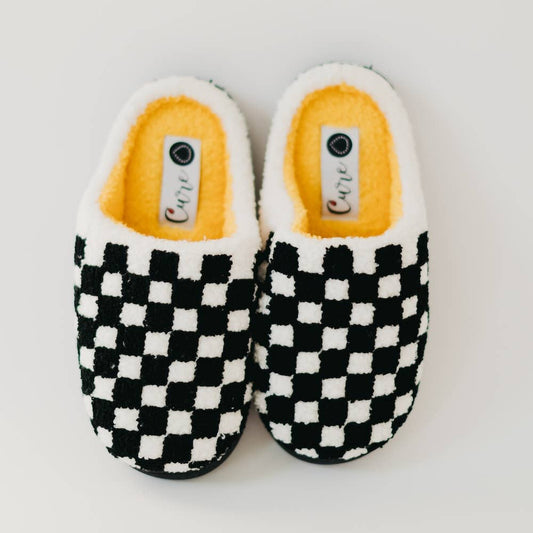 Cure x Beyond Type 1 Checkered SlippersÂ