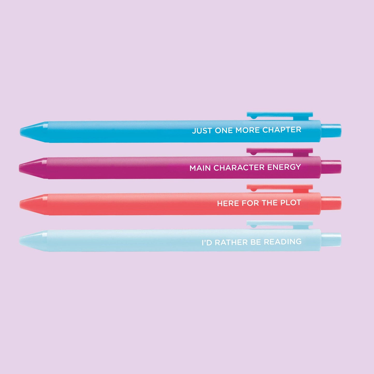 MangoIllustrated - Book Lover pen set | Pens for Readers, Writers & Bookstores