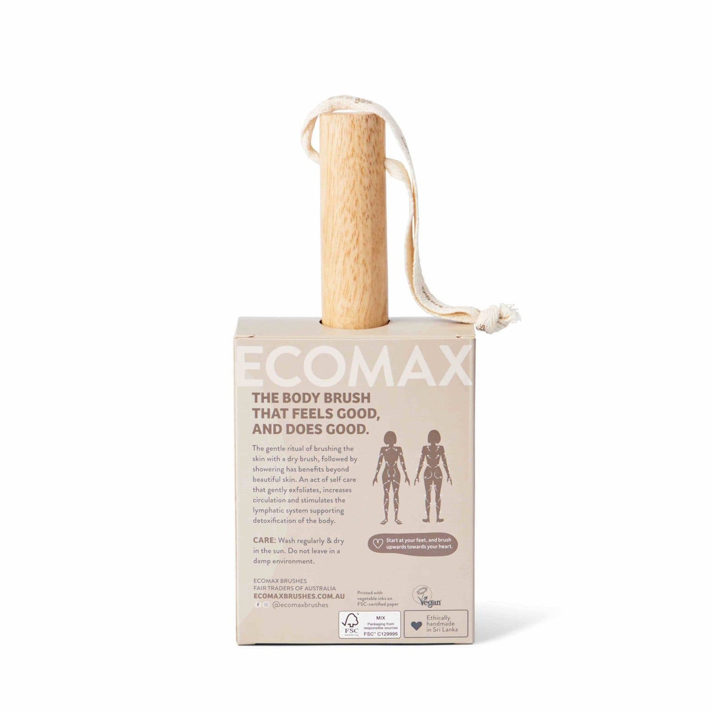 Ethical Global - Spa Body Brush – Soft Jute