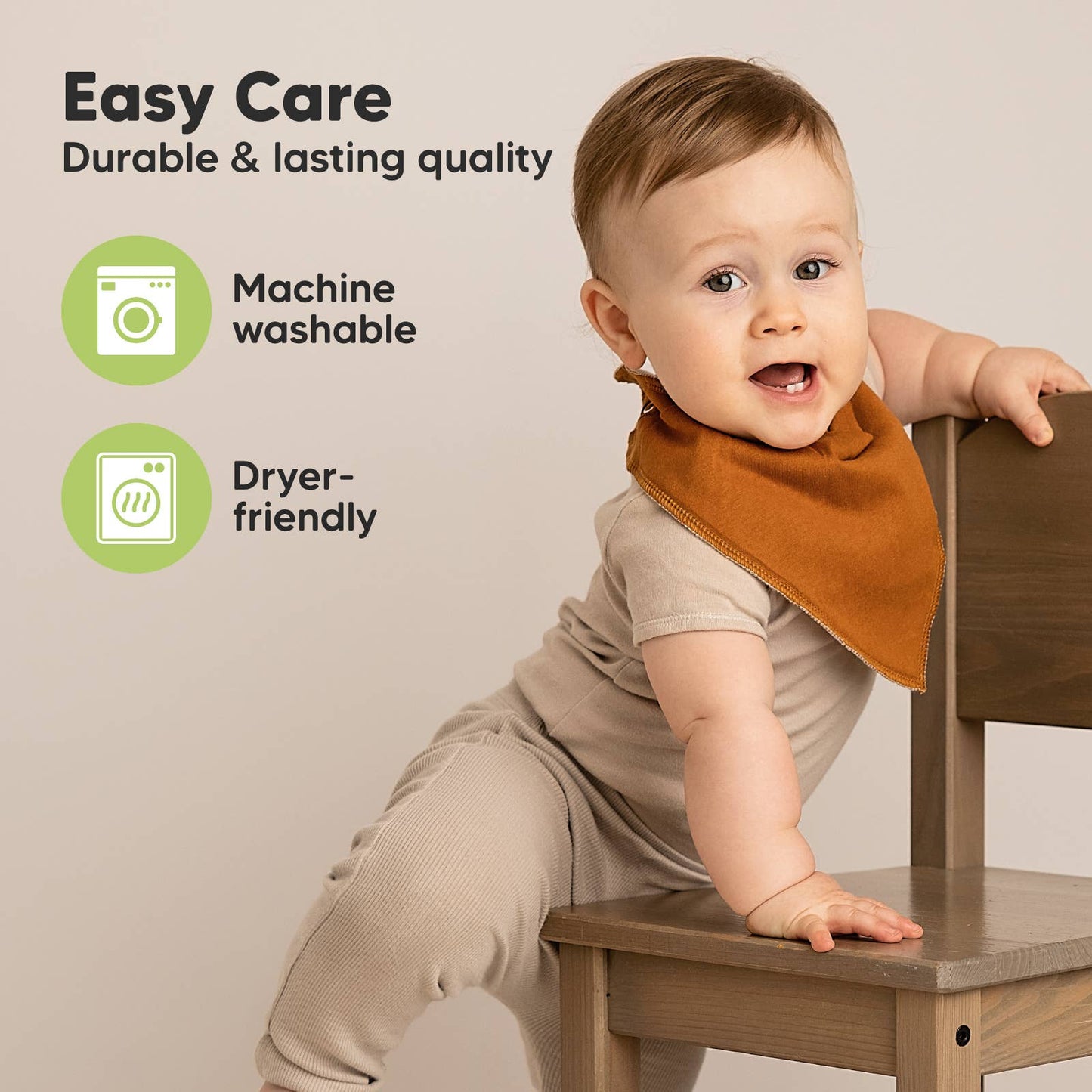 Baby Bandana Drool Bibs | Asstd.