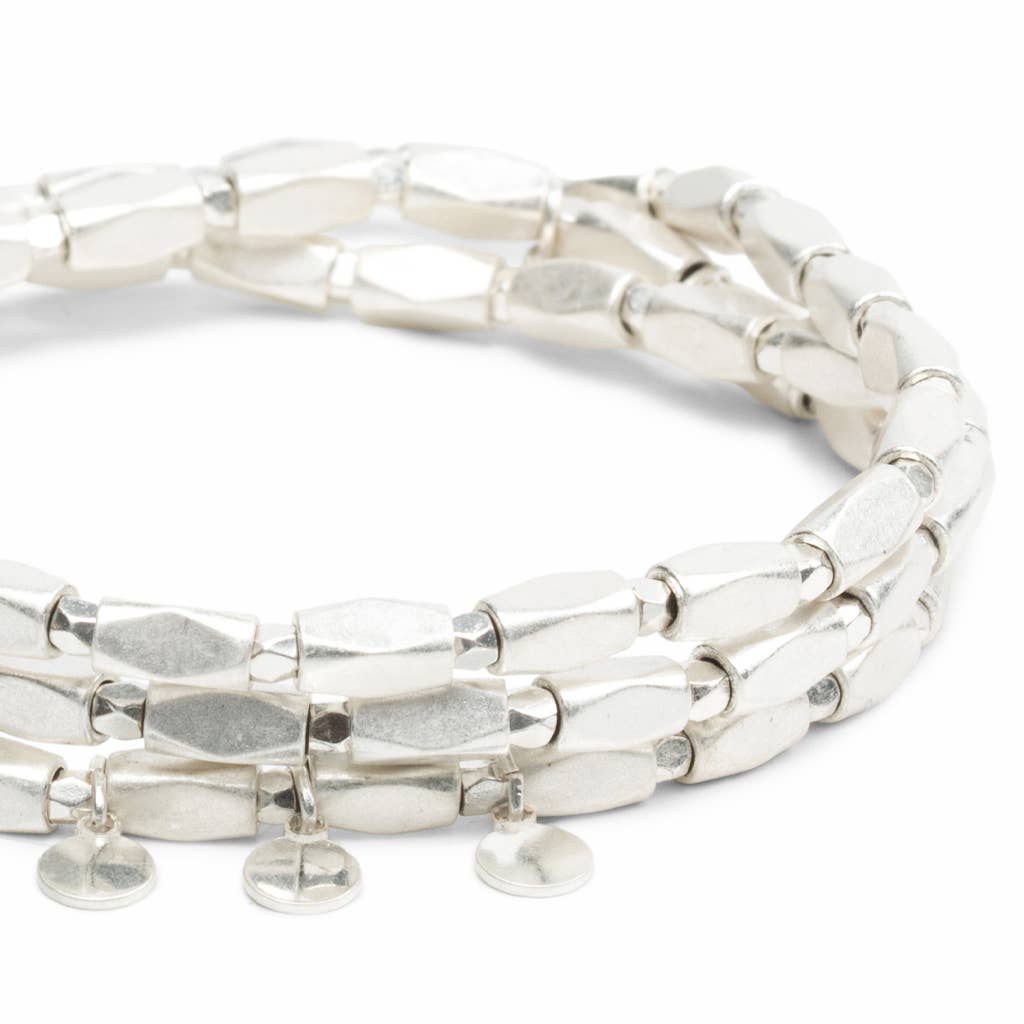 Scout Curated Wears - Metal Wrap - Iconic/Disc/Silver