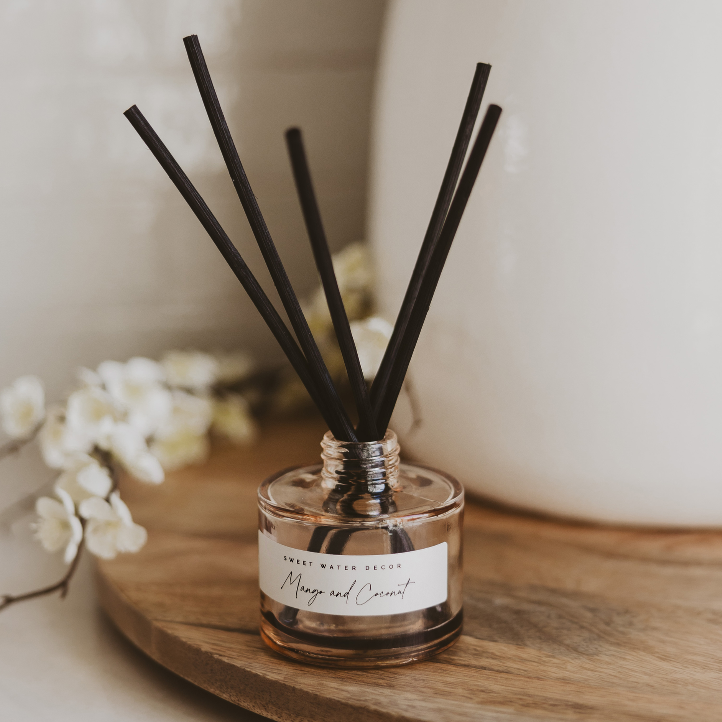 Sweet Water Decor - Mango and Coconut Reed Diffuser - Home Decor & Gifts