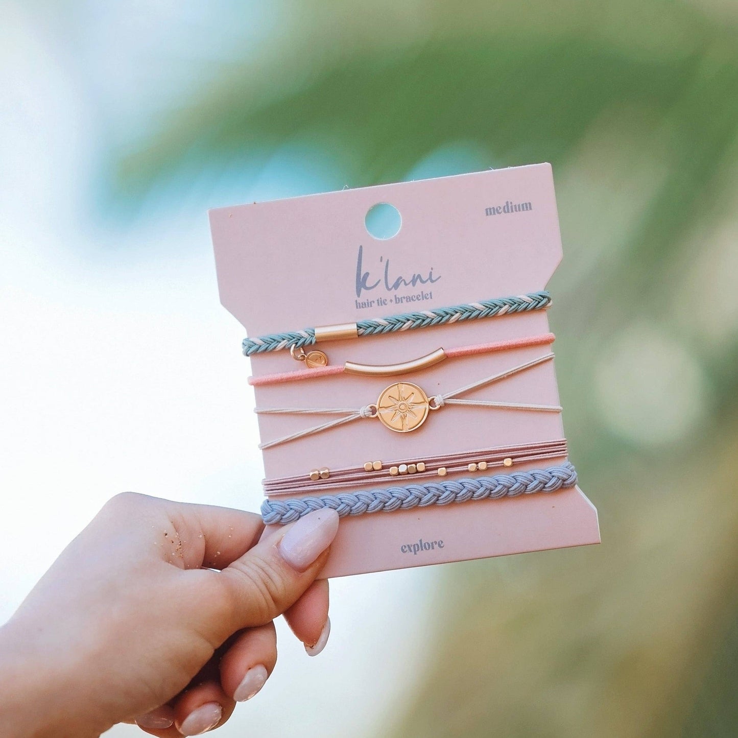 K'Lani hair tie bracelets - Explore Hair Tie Bracelets: Medium