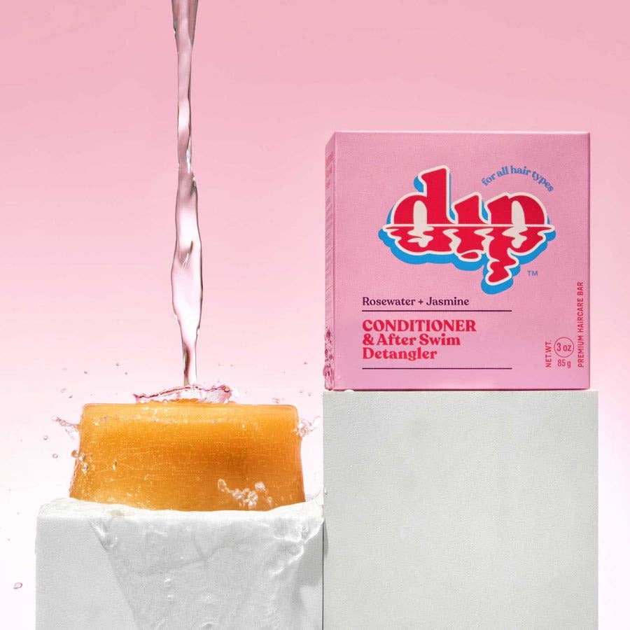 Dip - Conditioner Bar & After Swim Detangler - Rosewater & Jasmine: 3 oz / Rosewater & Jasmine