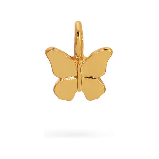 Lucky Feather - Charm Garden - Butterfly Charm - Gold
