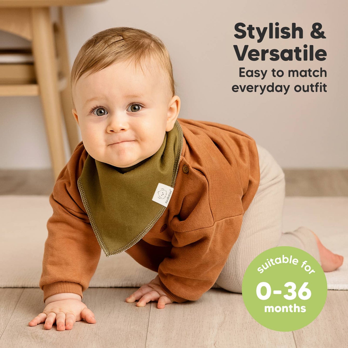 Baby Bandana Drool Bibs | Asstd.