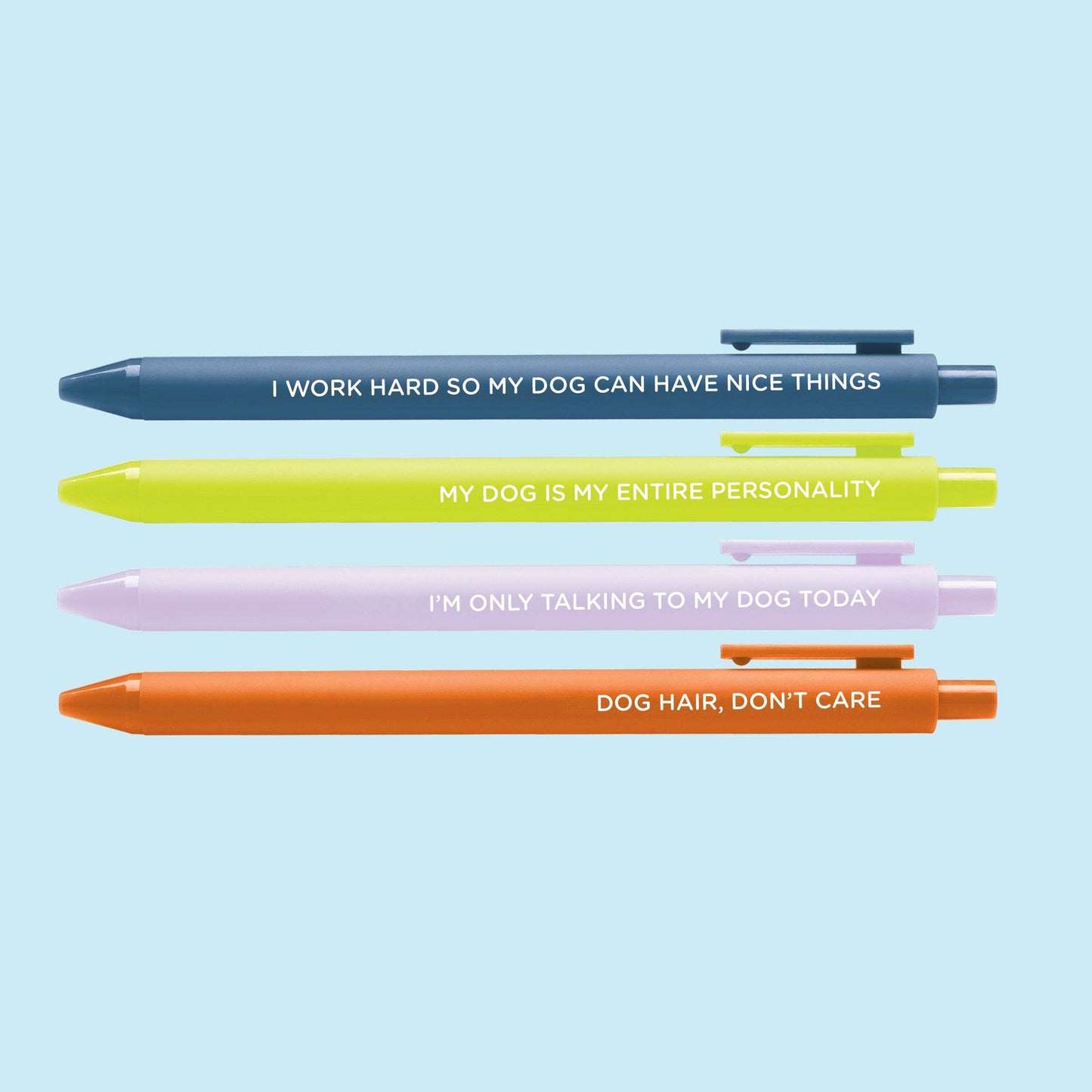 MangoIllustrated - Obsessed With My Dog pen set | Funny Pens for Dog Lovers