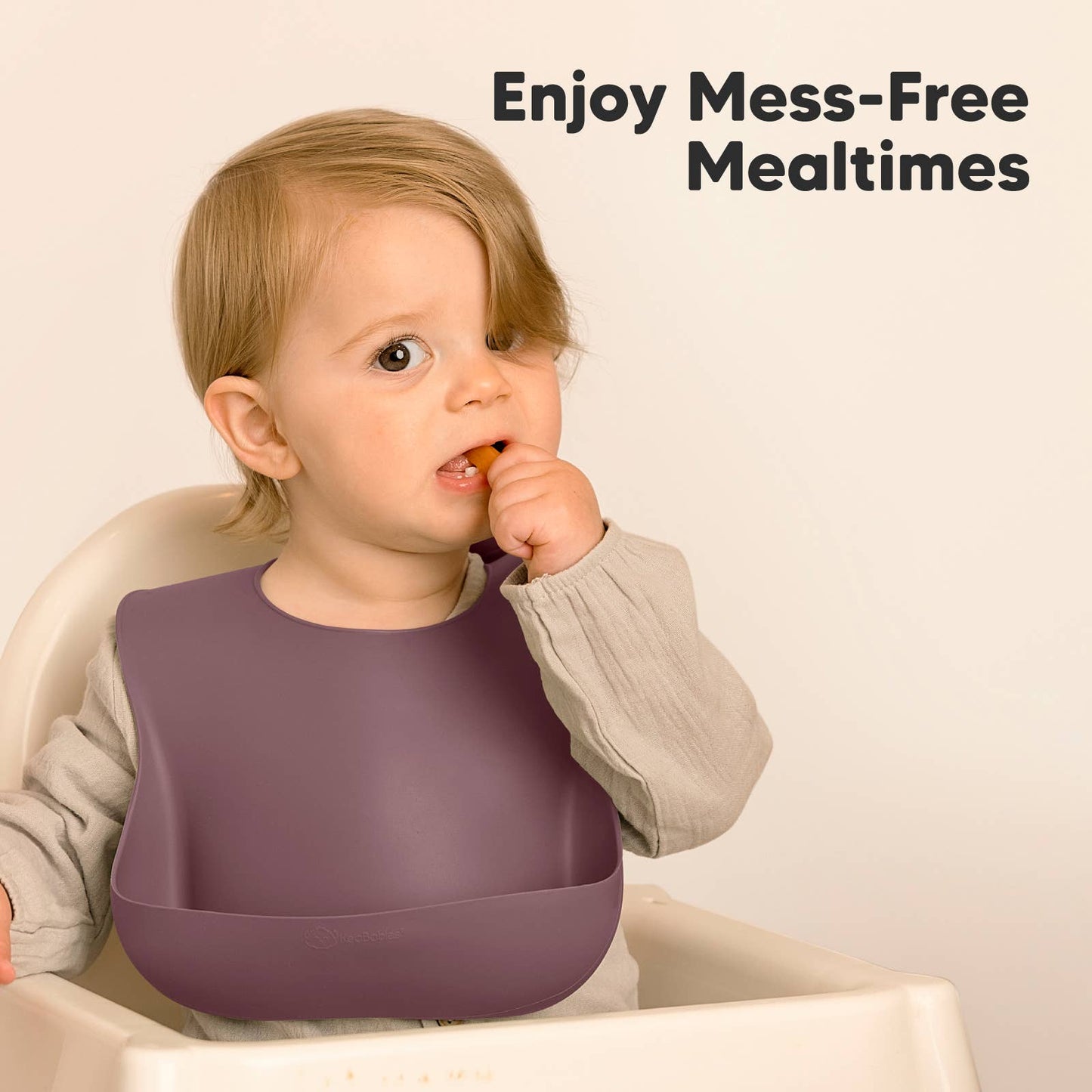 KeaBabies - Prep Silicone Bibs for Babies, Toddlers, Boys, Girls