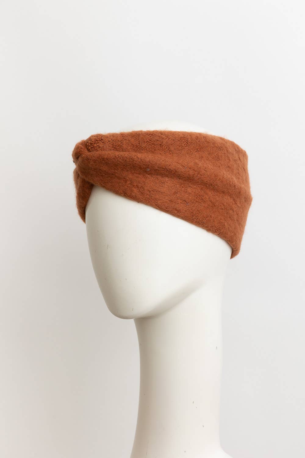Huachi Twist Knot Boho Headband: Mustard