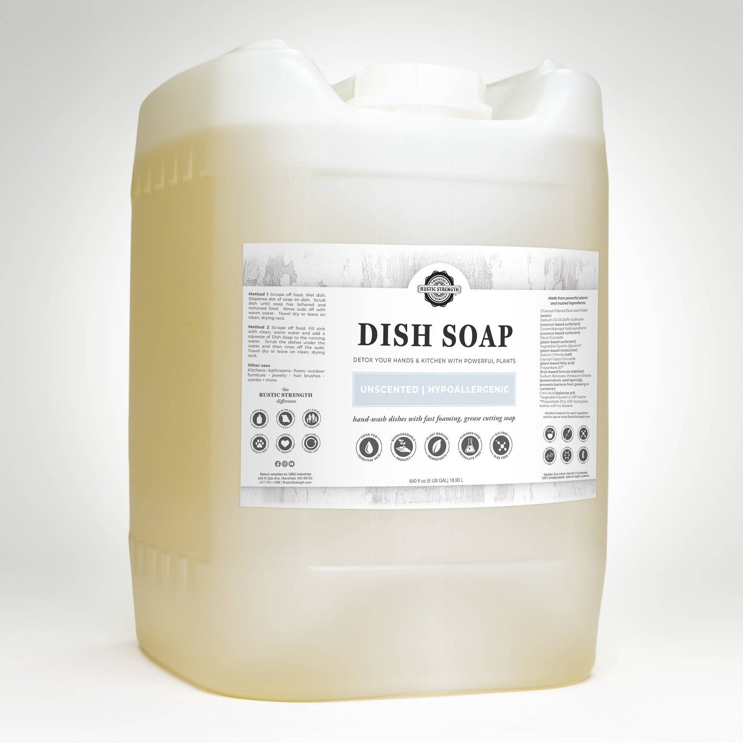 Dish Soap | Rustic Strength -