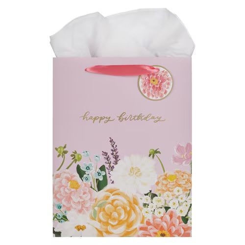 Happy Birthday | Lilac | Gift Bag