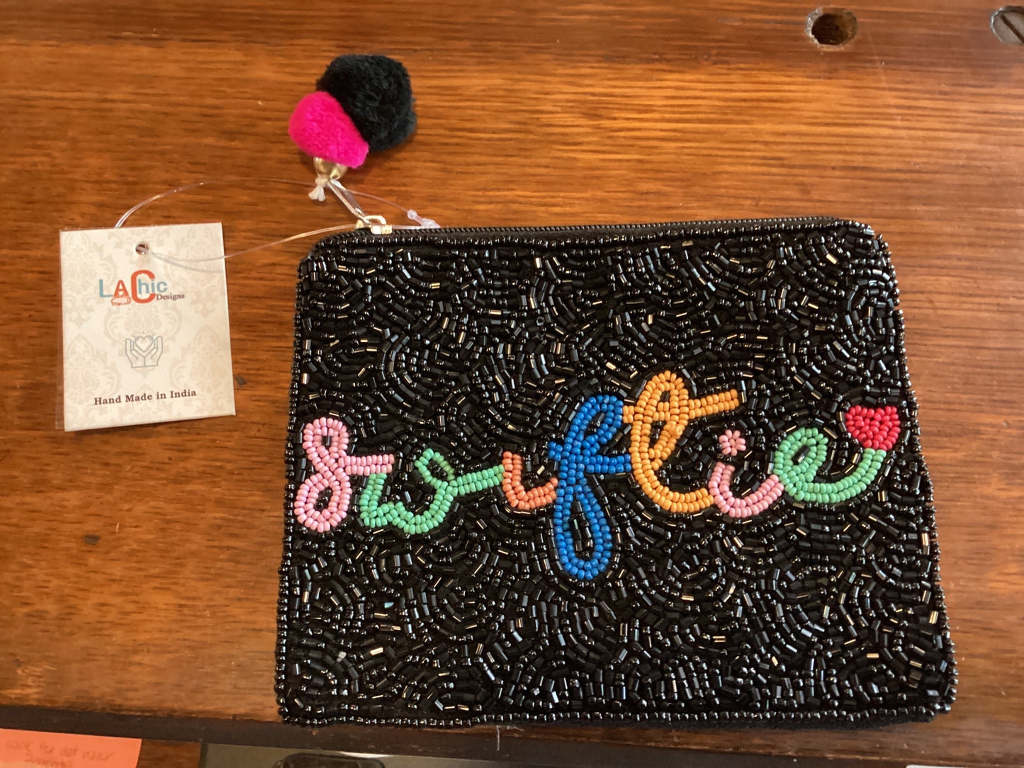 Swiftie Beaded Coin Pouch