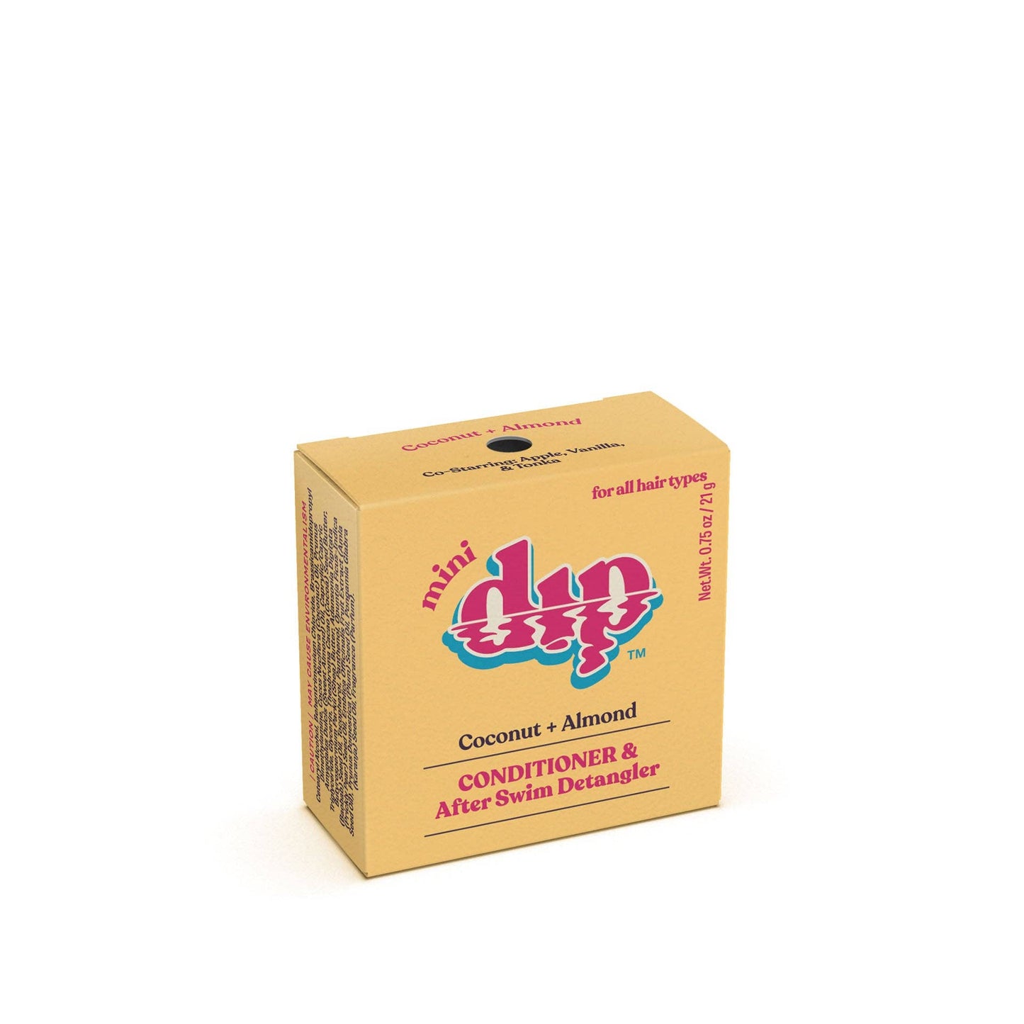 Dip - Mini Dip Conditioner & After Swim Detangler - Coconut & Almo: 0.75 oz
