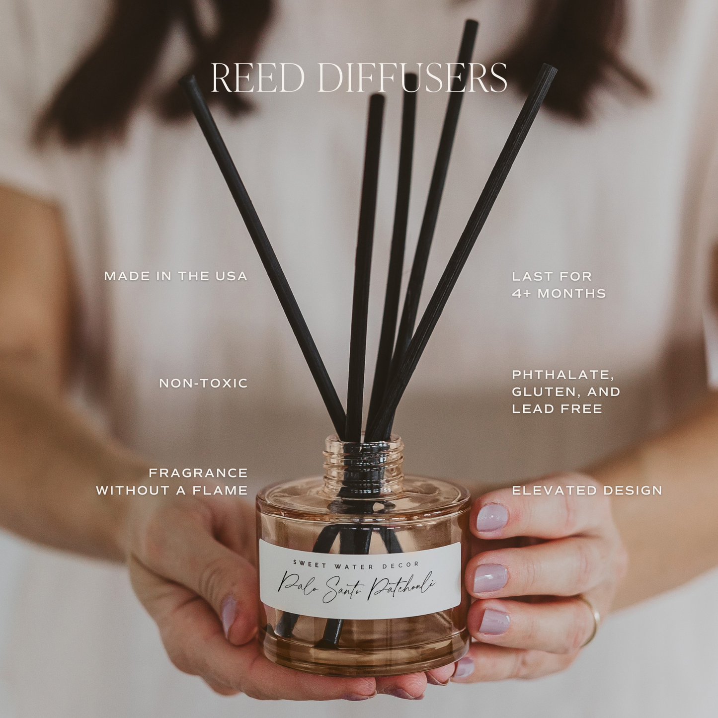 Sweet Water Decor - Mango and Coconut Reed Diffuser - Home Decor & Gifts
