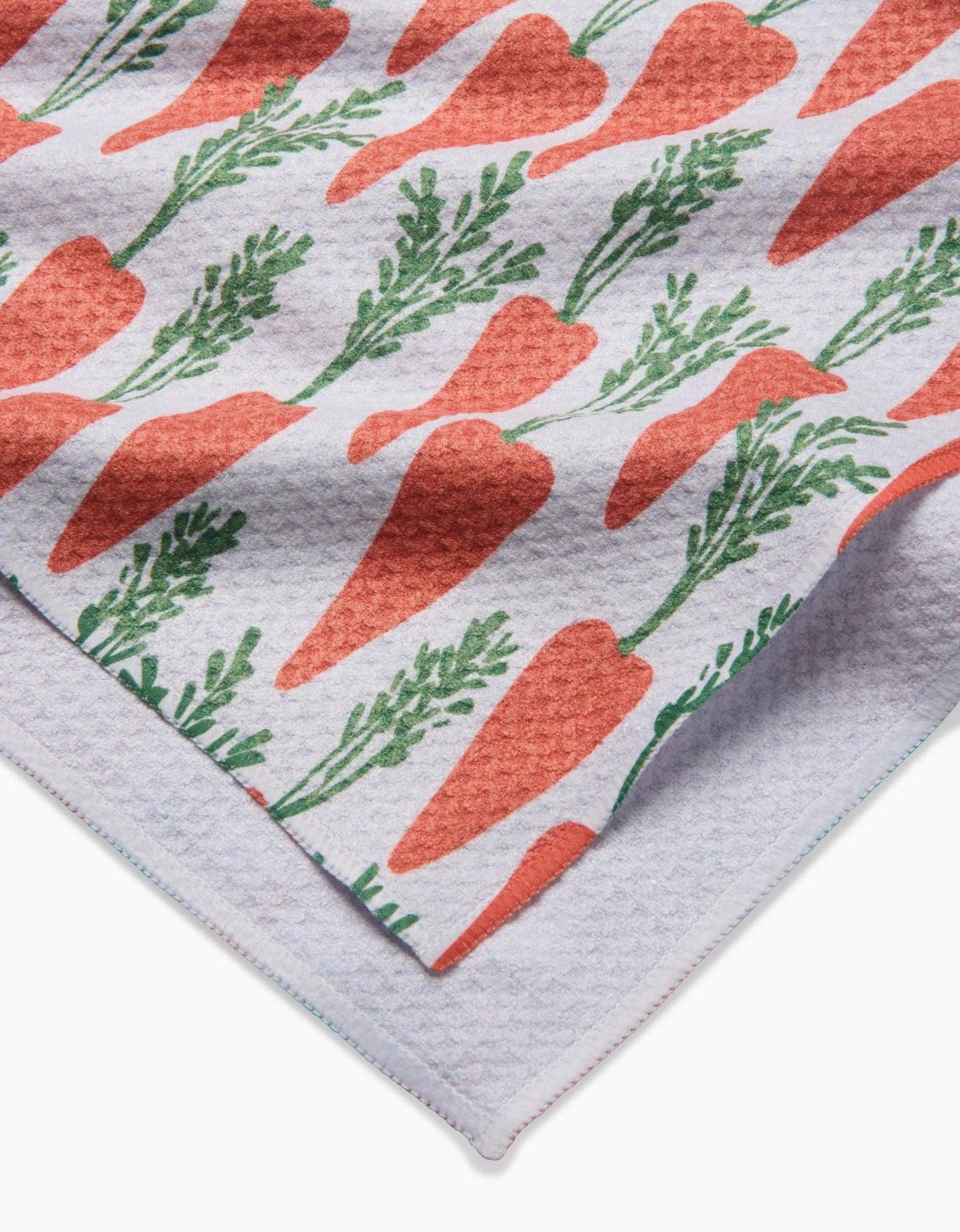 Geometry - Spring Carrot Hill Tea Towel