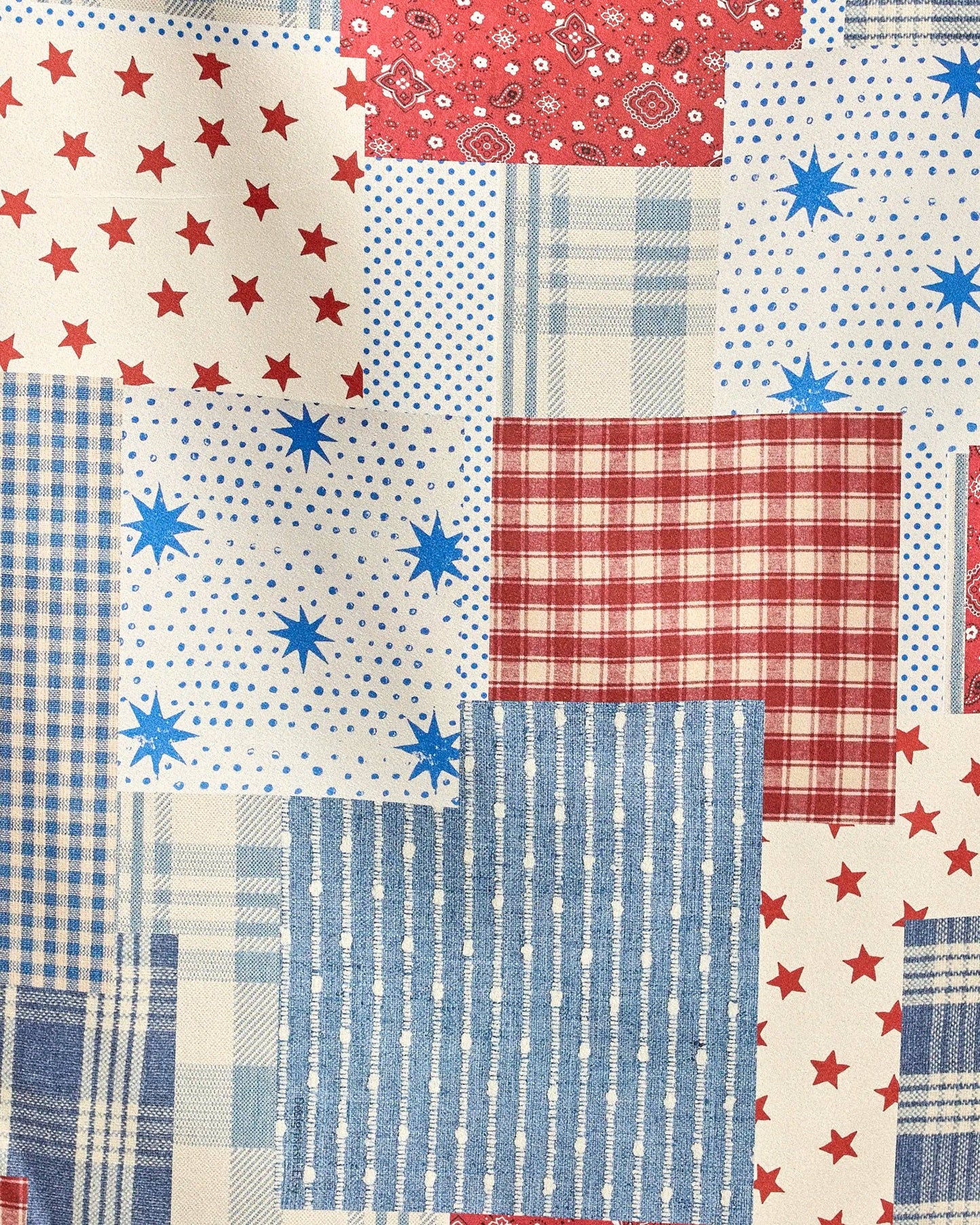Stars and Stitches Beach Towel