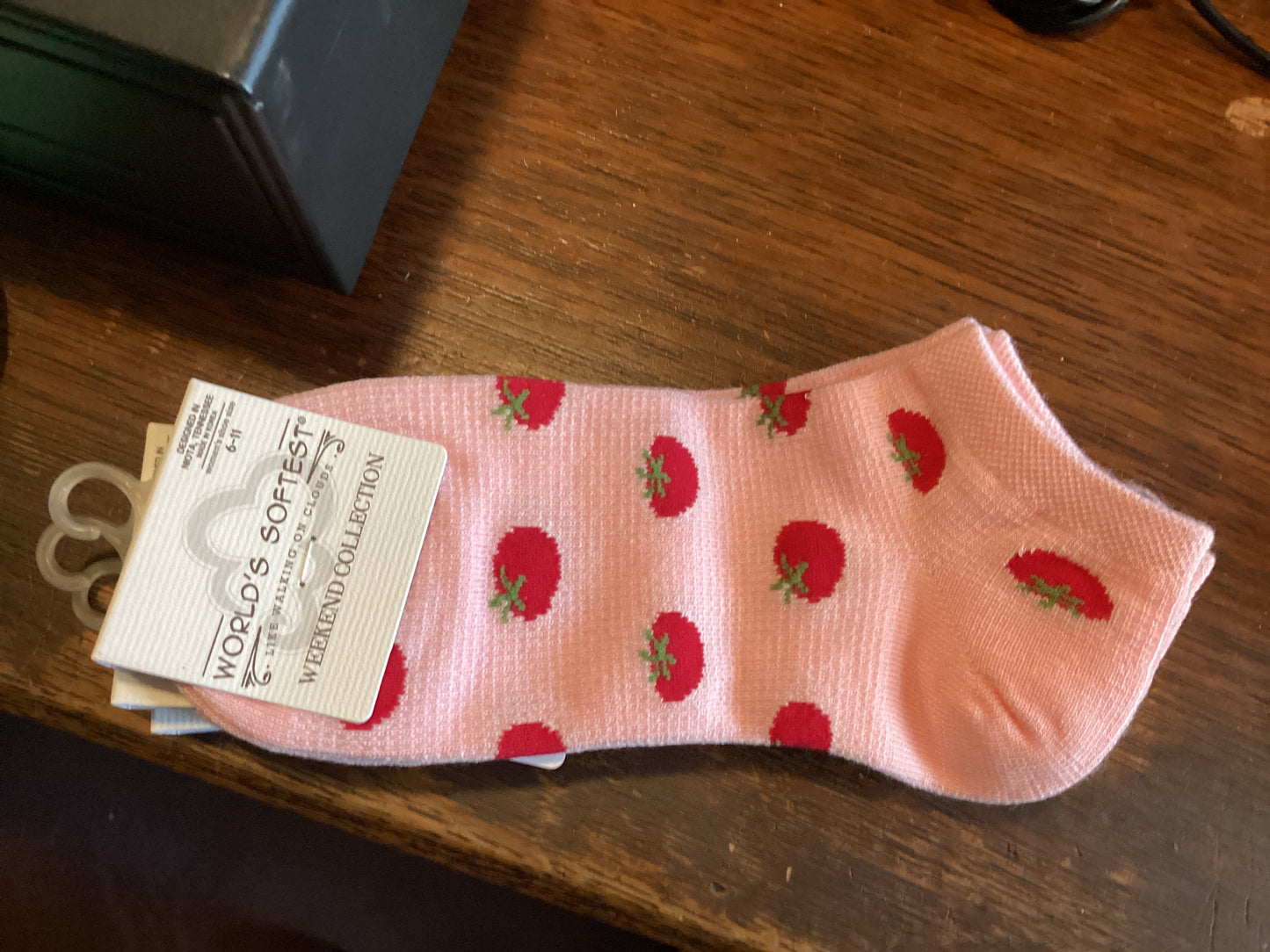 Tomato Ankle Socks
