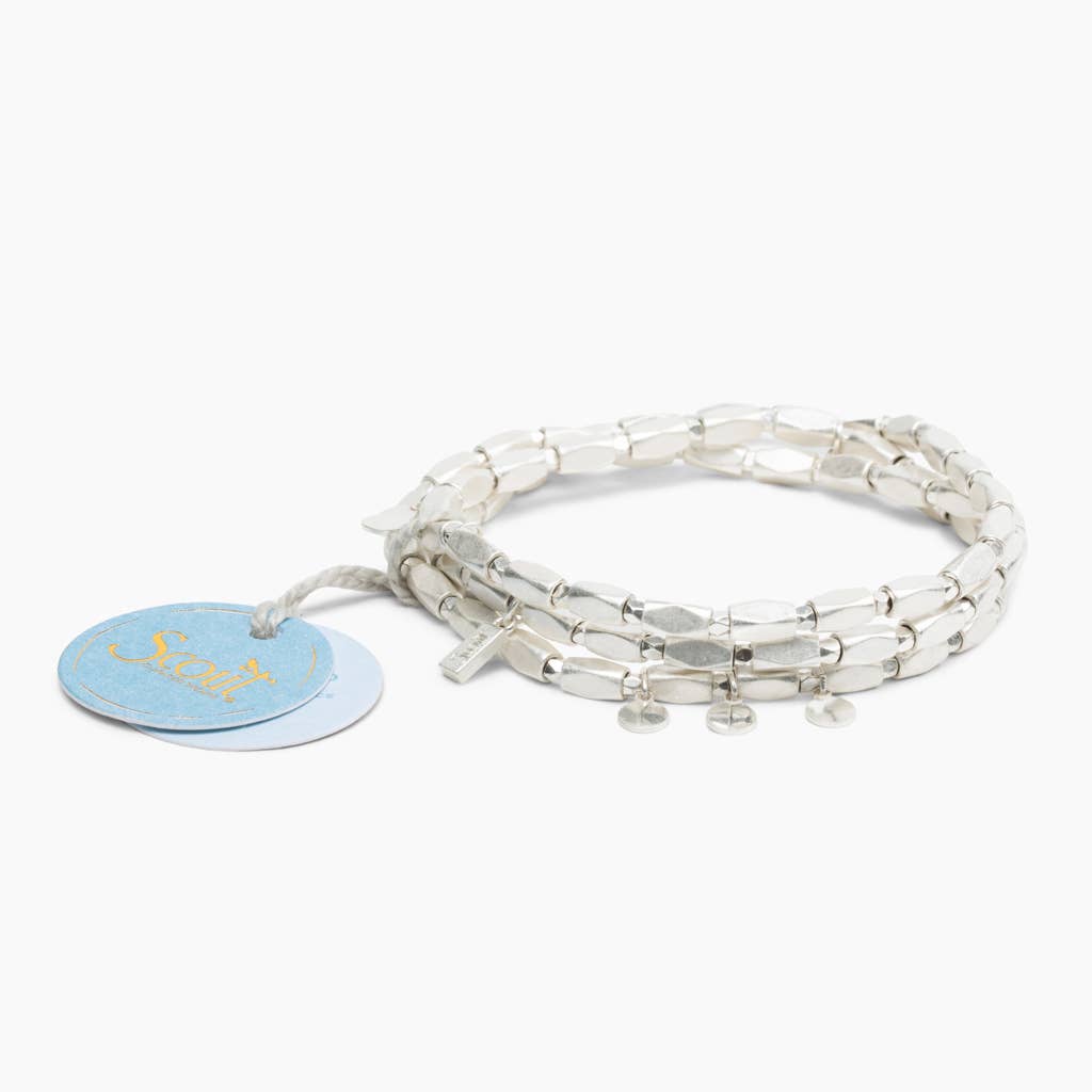 Scout Curated Wears - Metal Wrap - Iconic/Disc/Silver