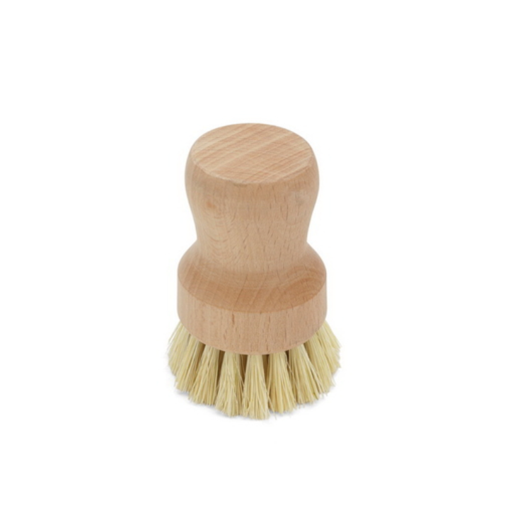 Small Natural Dish Brush with Fiber Bristles | 3"