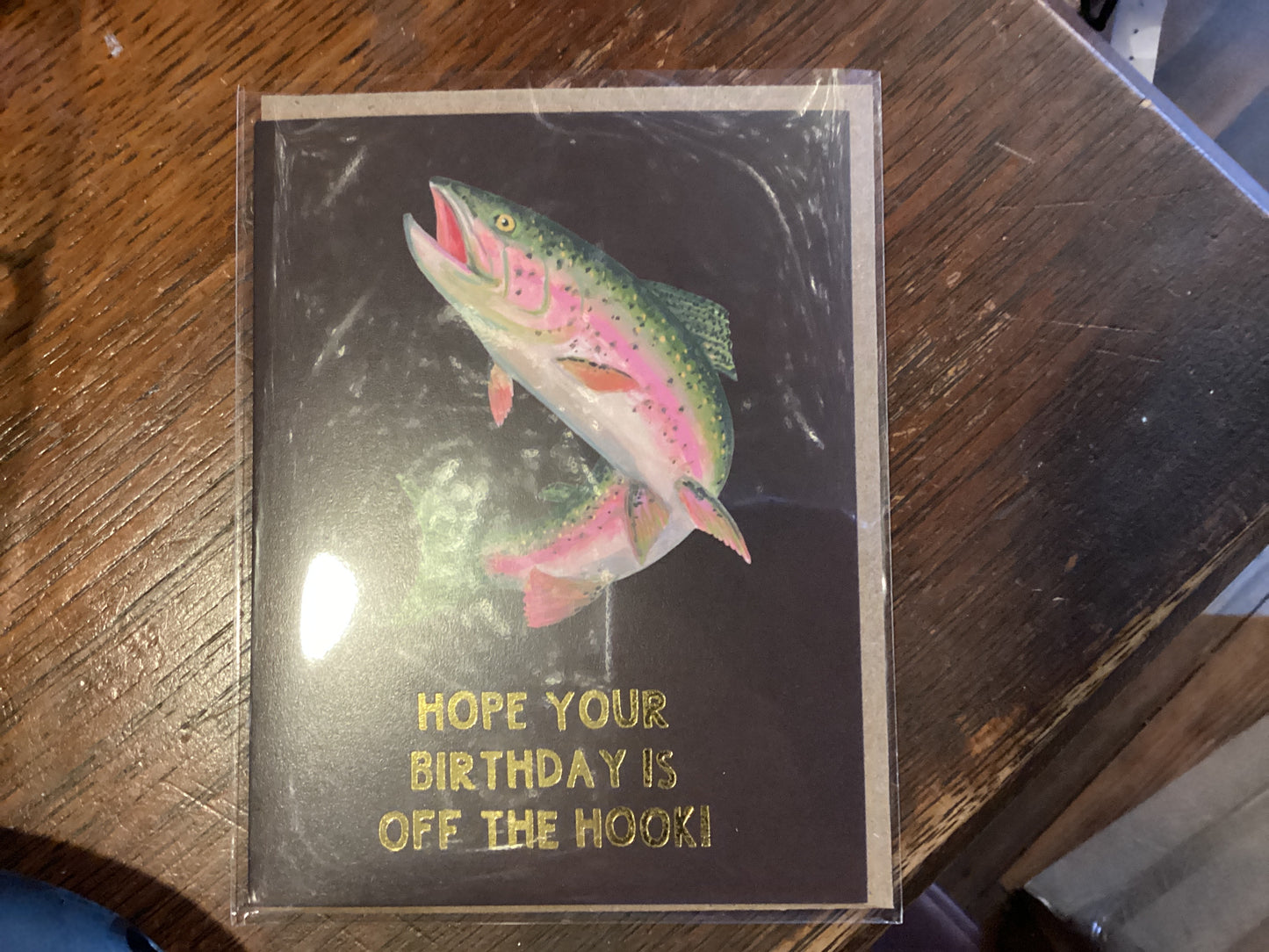 Off the Hook Birthday Greeting Card