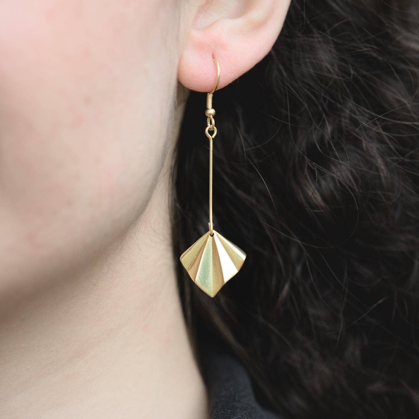 Mezzo Fan Earrings - Ethically Made