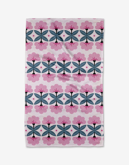 Fragrant Flowers Tea Towel