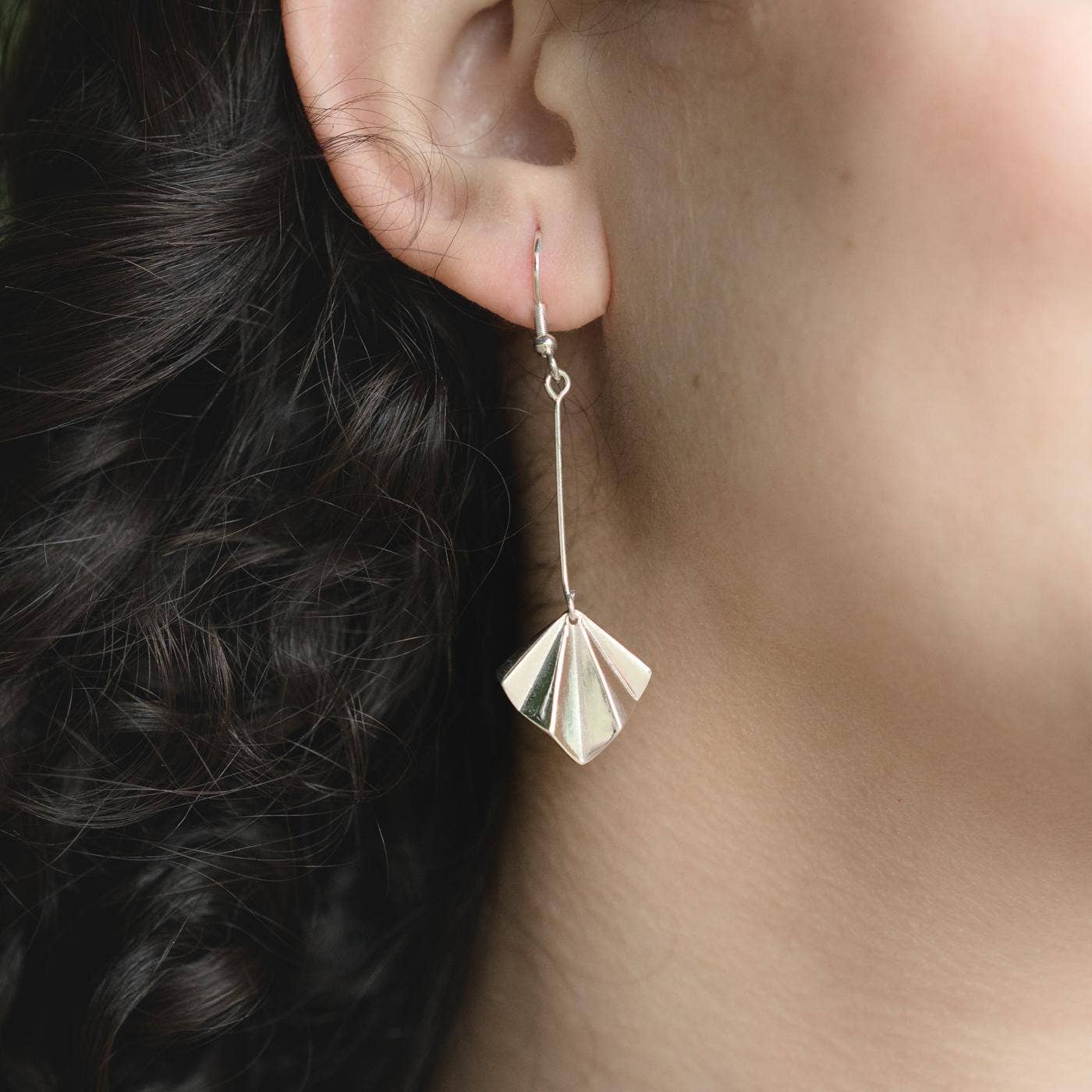 Mezzo Fan Earrings - Ethically Made