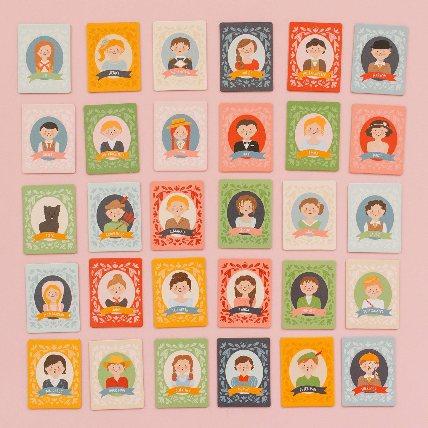 Pippi Post - Dynamic Duos Literary Matching Memory Card Game