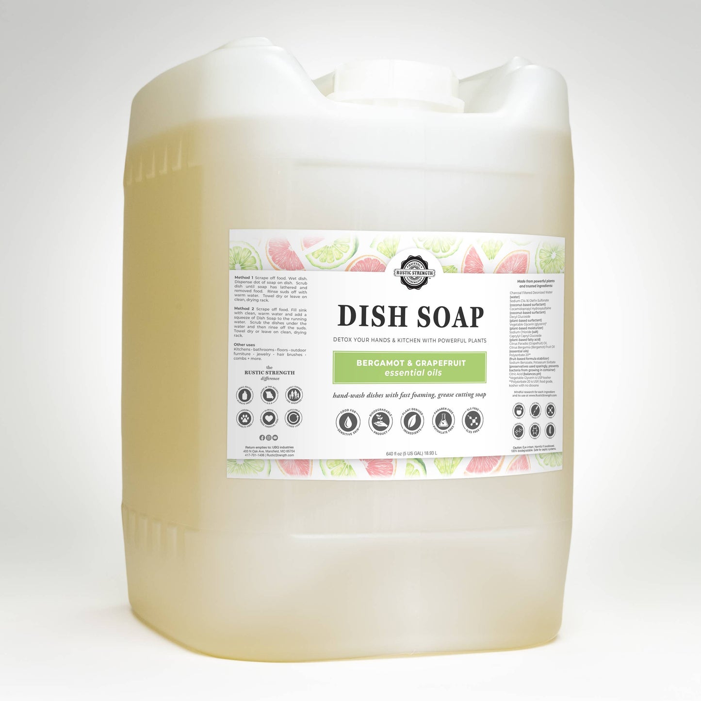 Dish Soap | Rustic Strength -