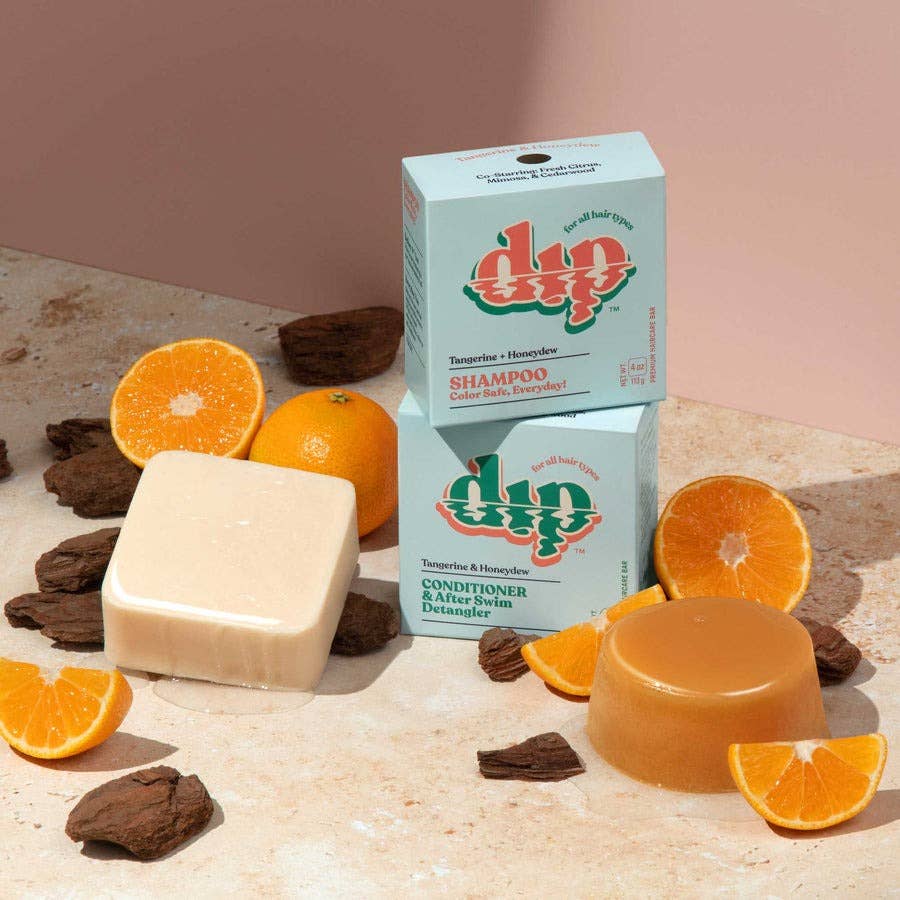 Dip - Color Safe Shampoo Bar for Every Day - Tangerine & Honeydew: 4 oz