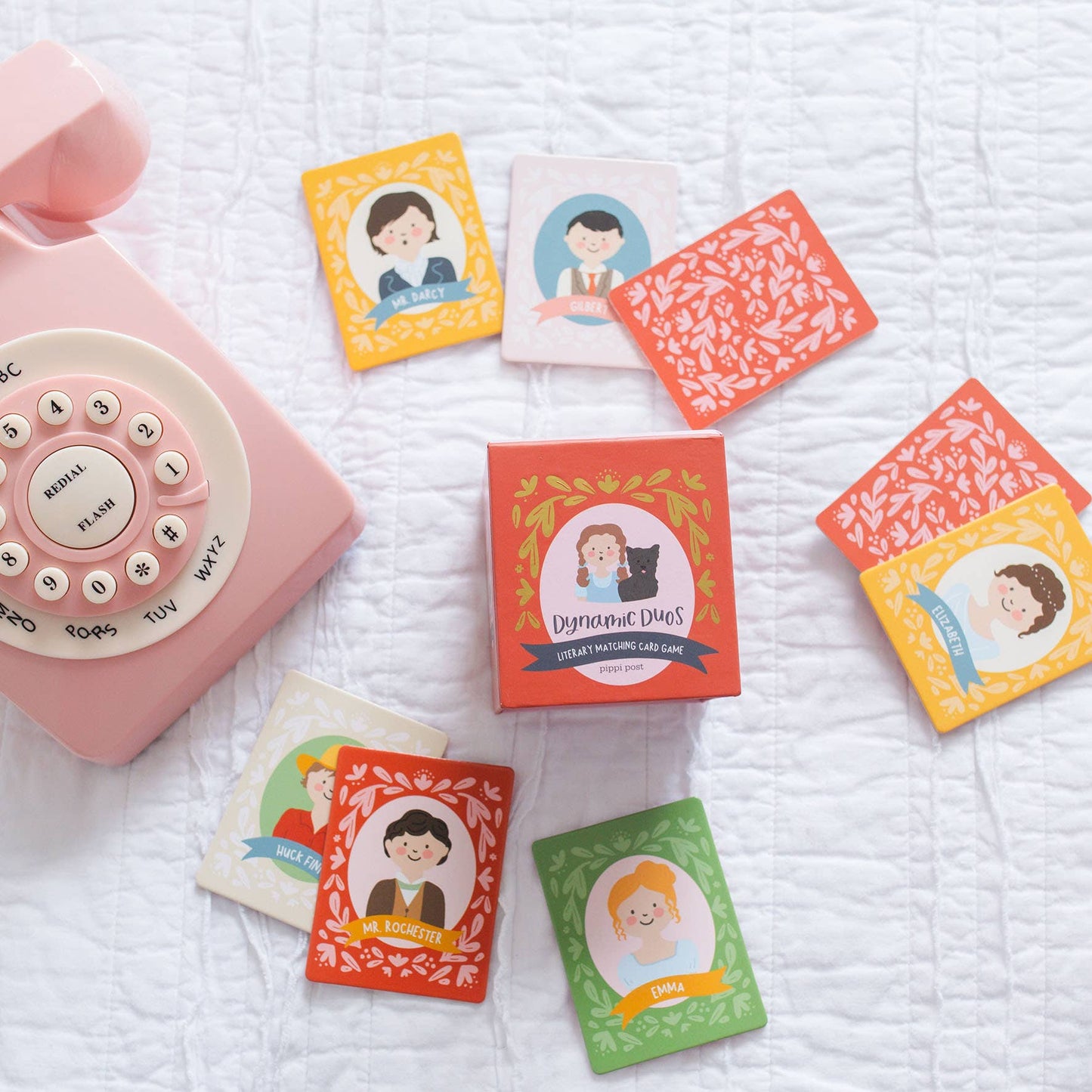 Pippi Post - Dynamic Duos Literary Matching Memory Card Game