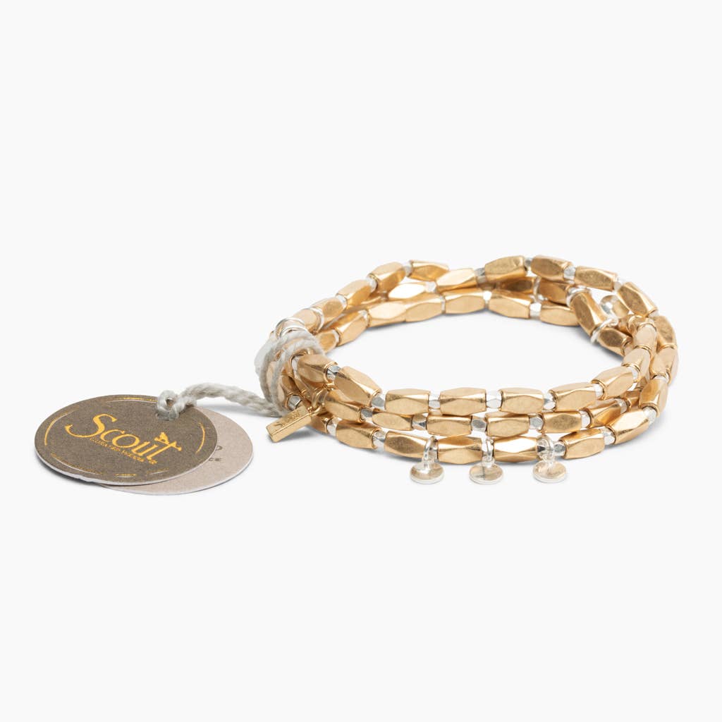 Scout Curated Wears - Metal Wrap - Iconic/Disc/Gold & Silver