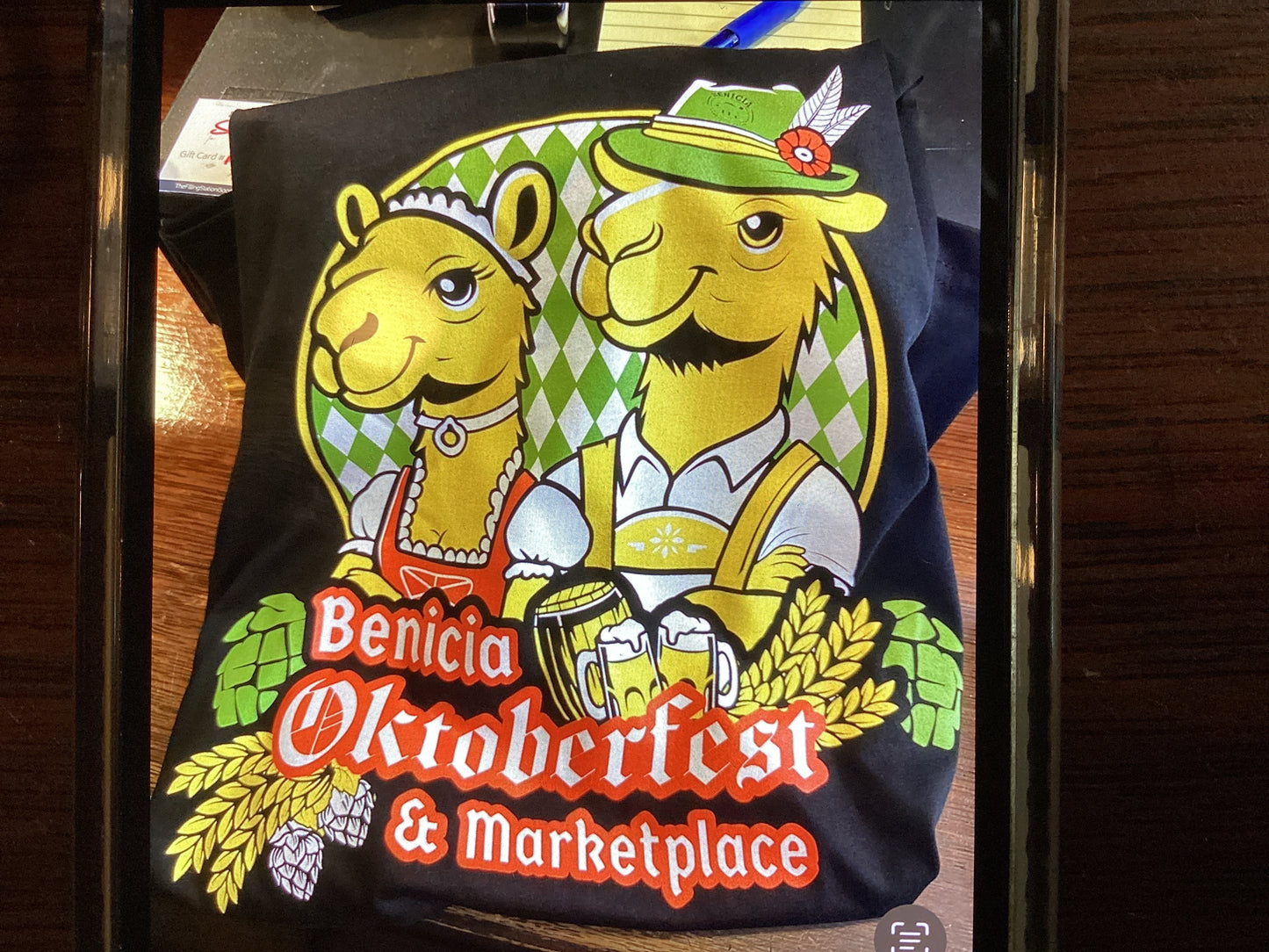 Benicia Chamber of Commerce Oktober Fest Shirts