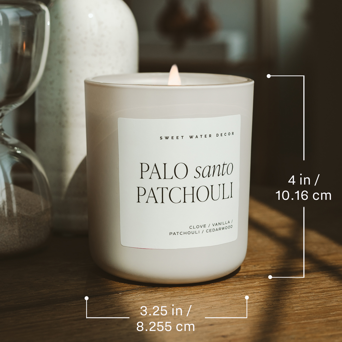 Sweet Water Decor - Apple Maple Bourbon 15 oz Soy Candle - Fall Decor